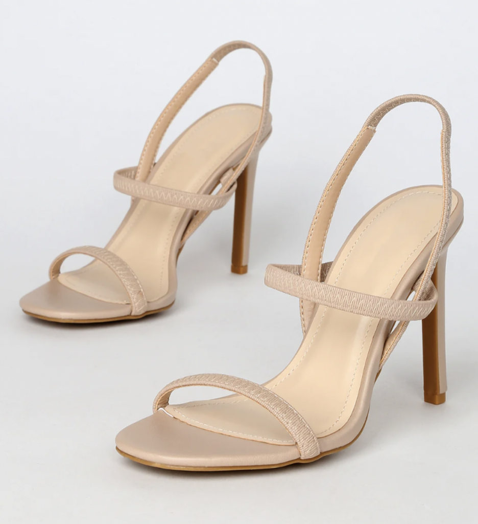 lulus babie light nude strappy high heel sandals